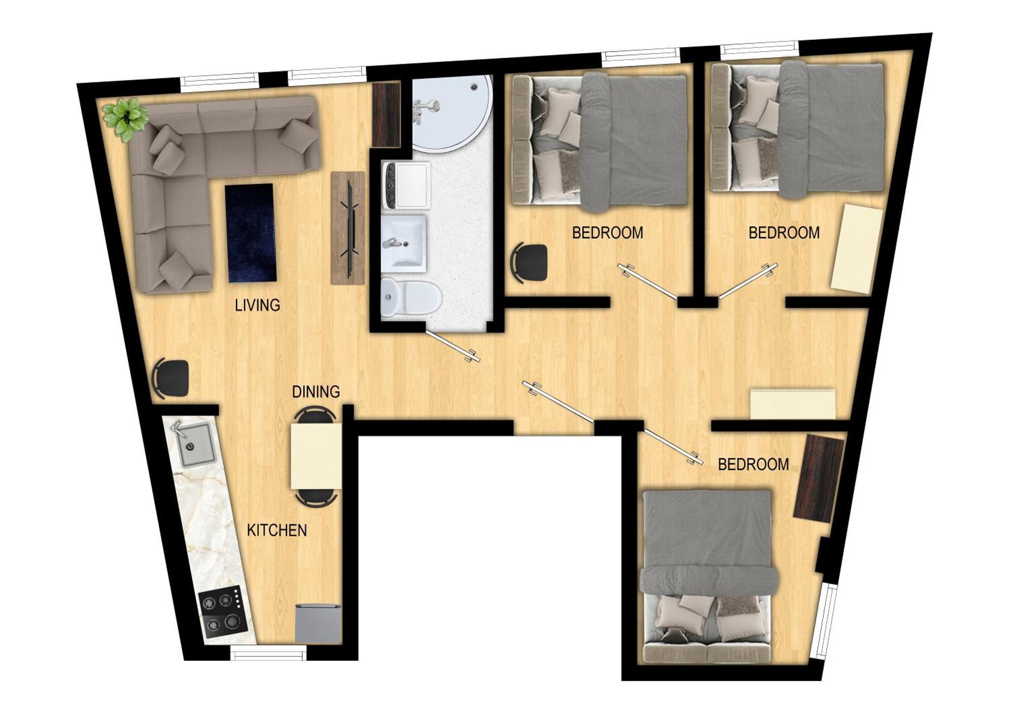 Apartament Family Friendly 3Br - Quiet Area - Behind Bryggen Bergen Zewnętrze zdjęcie